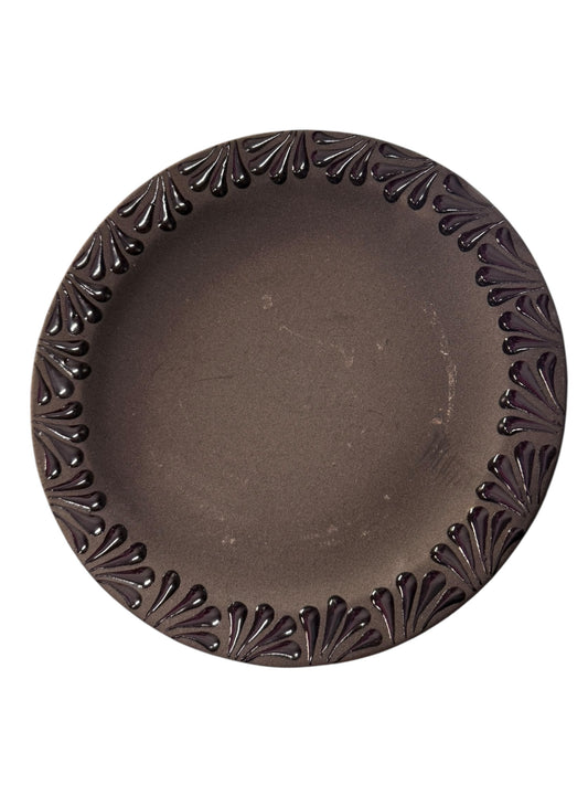 Plato redonodo Negro PRE